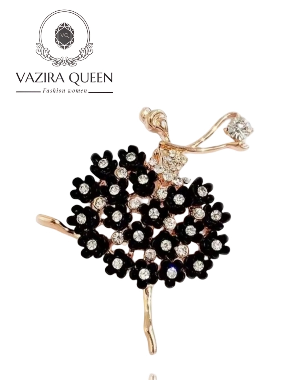 VQ Girl Brooch